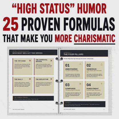 High Status Humor: 25 Proven Formulas for Charismatic Conversations