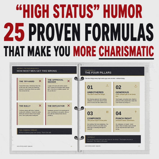 High Status Humor: 25 Proven Formulas for Charismatic Conversations